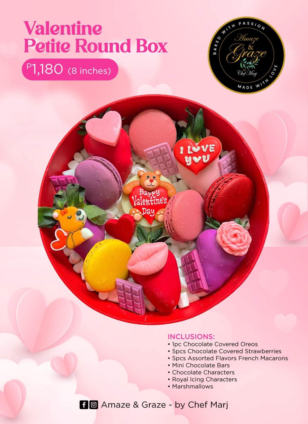 Valentines Petite Round Box
